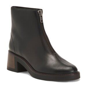 BERNARDO Made In Brazil Leather Tess Booties